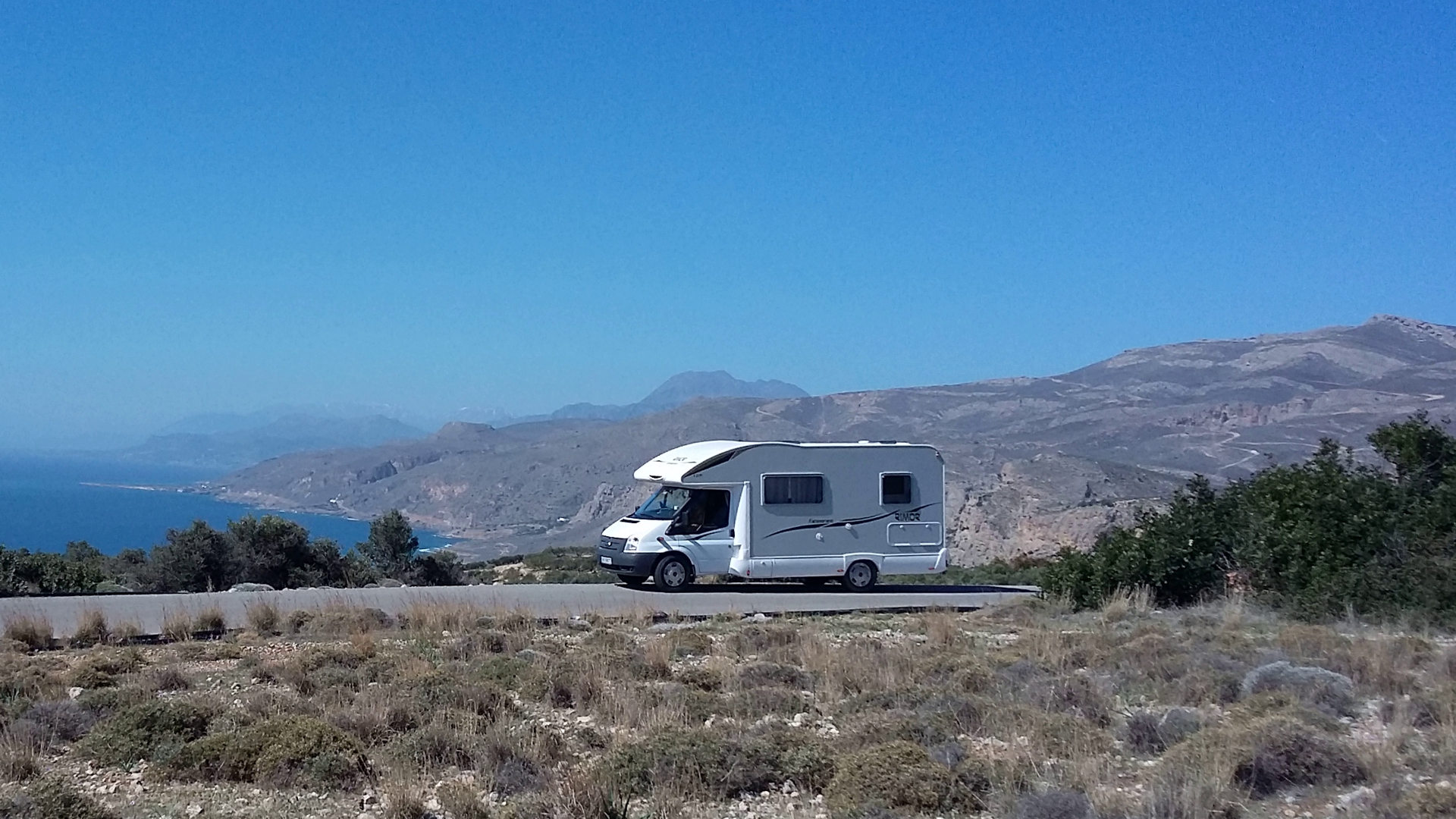 Location de campingcar en Crète, Grèce. Louez un Camper Vacance